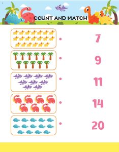 Lembaran Kerja Matematik Prasekolah