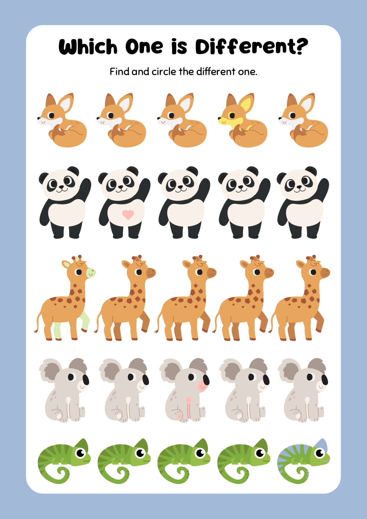 lembaran kerja prasekolah