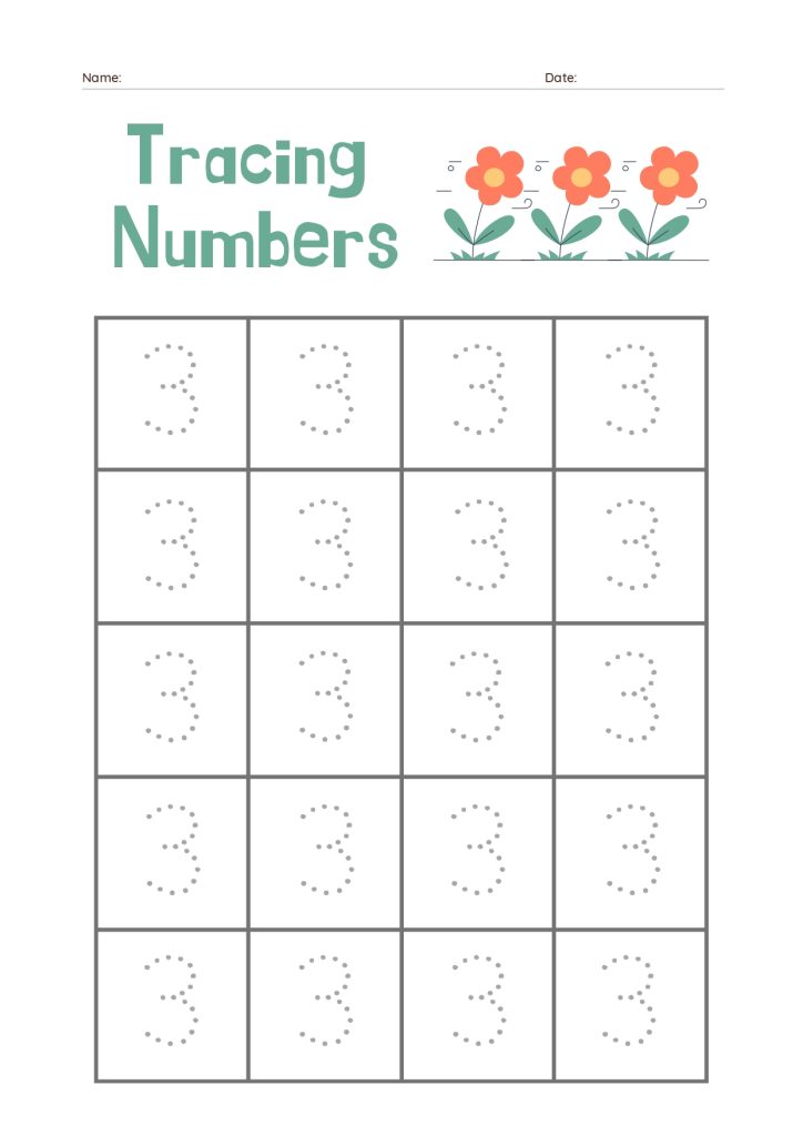 Lembaran Kerja Matematik Prasekolah